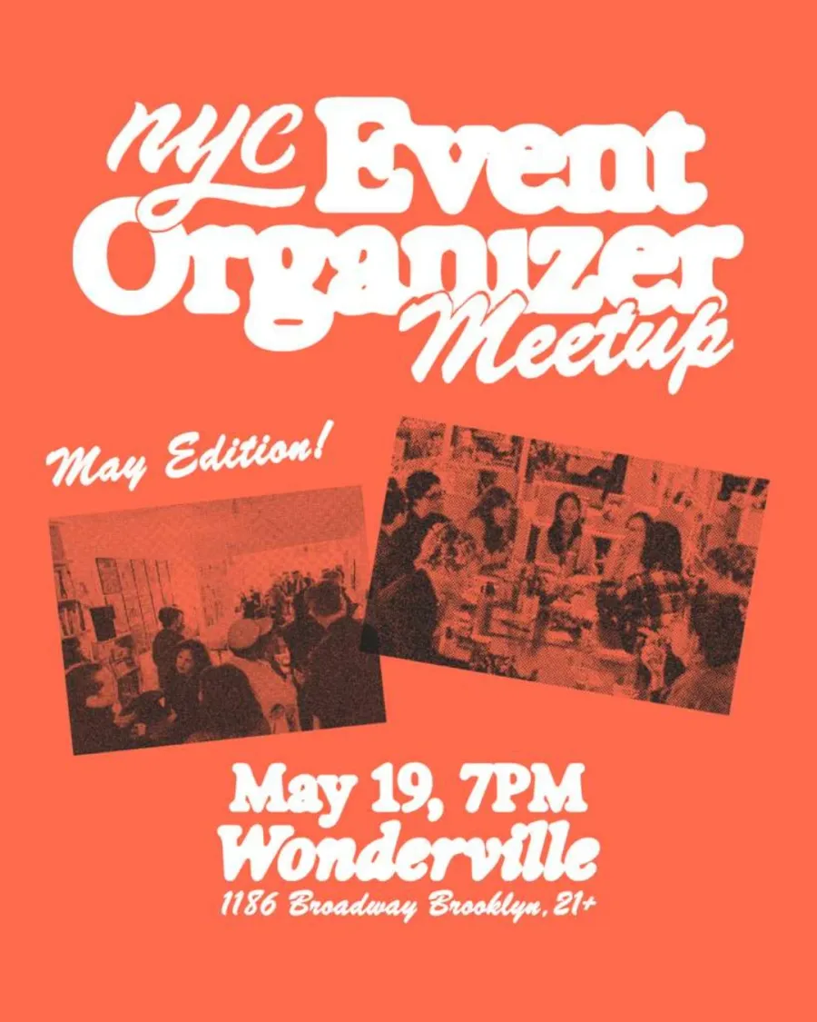 May 2026 Event Organizer Meetup event poster