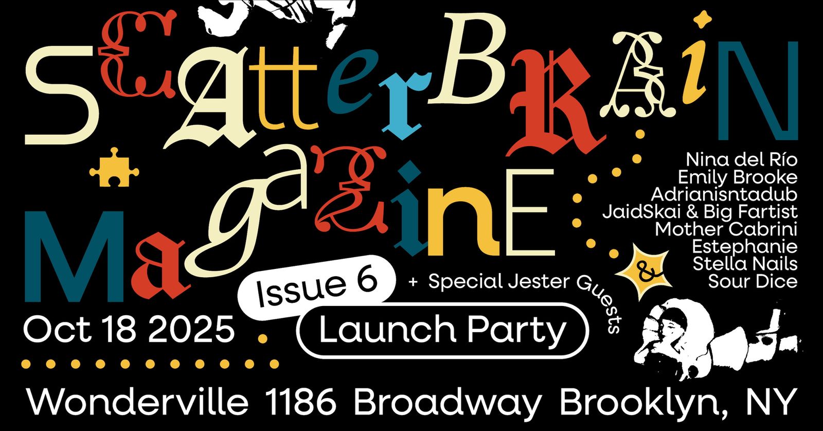 Pools - Sat, Oct 18 - Scatterbrain Magazine Issue 6 Launch Party by ...