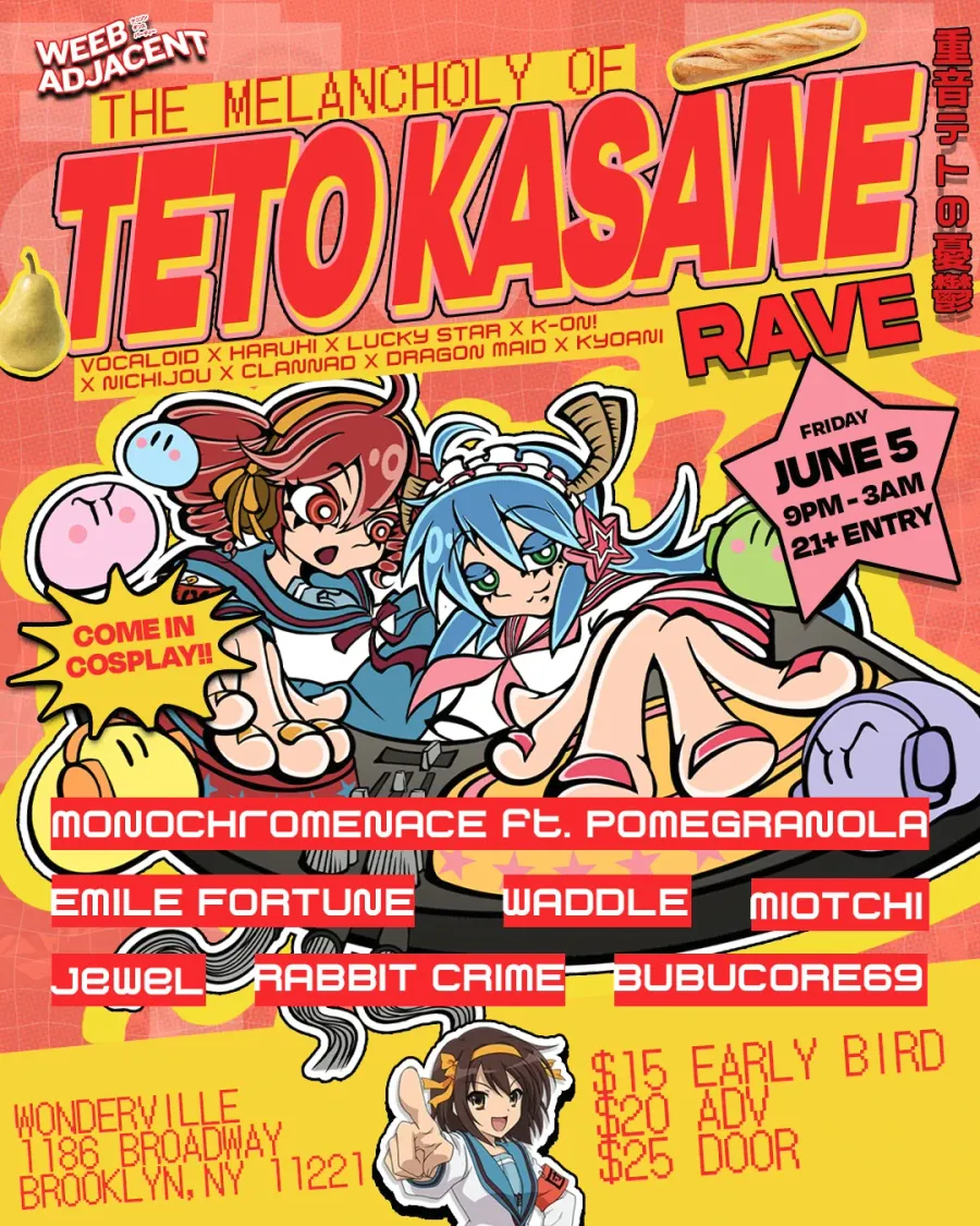 Pools - Fri, Jun 5 - 「 THE MELANCHOLY OF TETO KASANE!!」A VOCALOID X ...