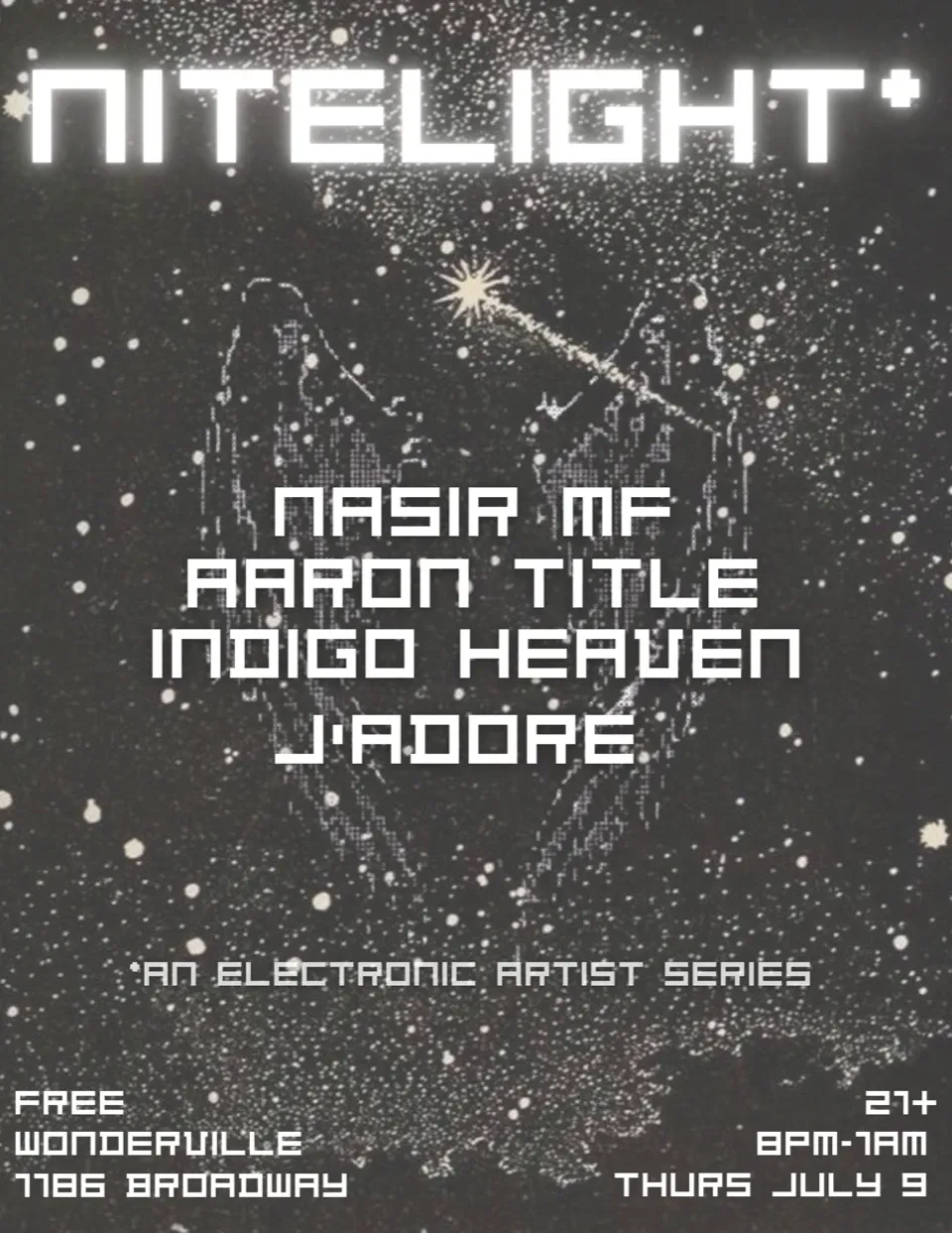 QMA Presents: NYC Electric Vocal Artist Showcase event poster