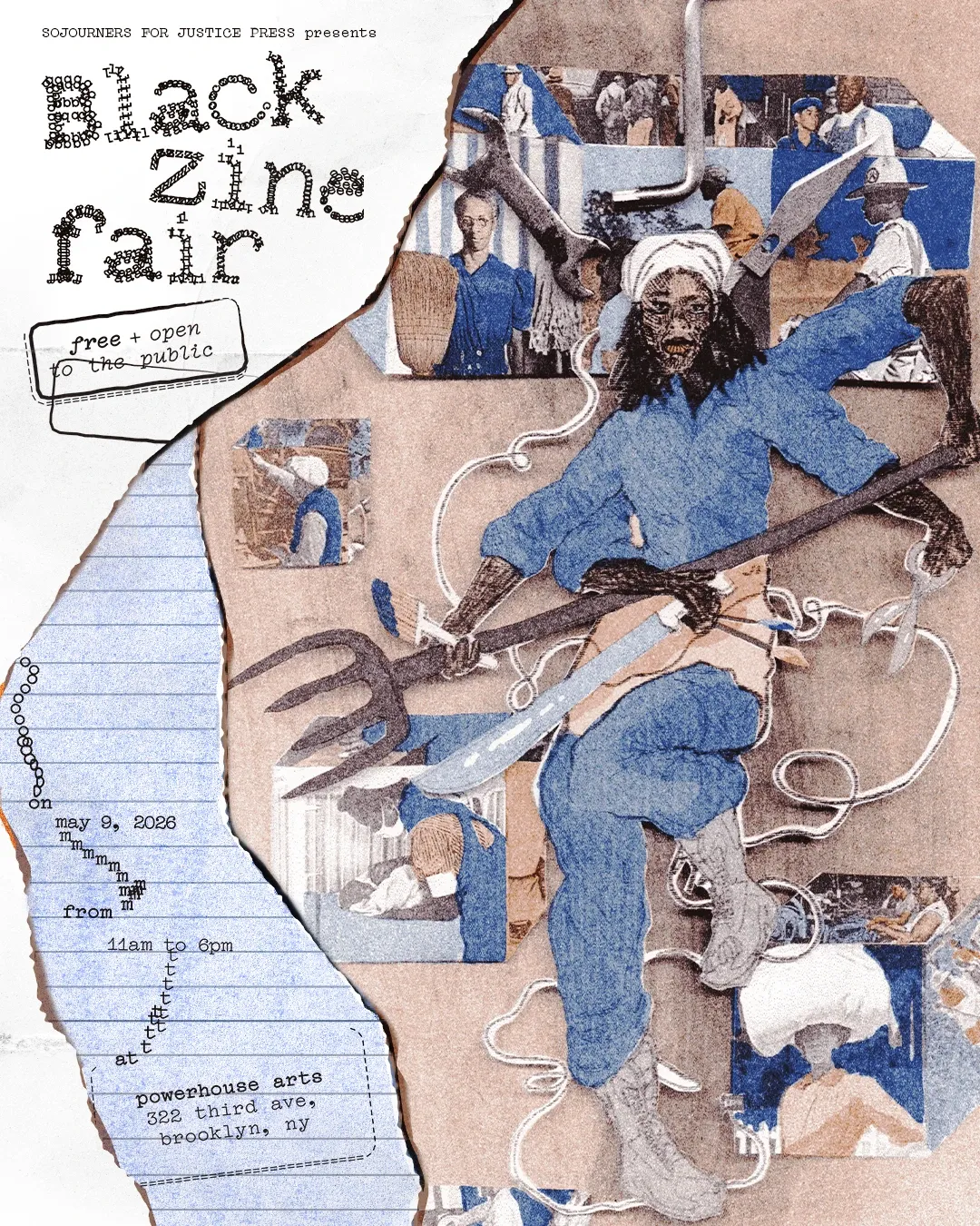 Black Zine Fair event poster