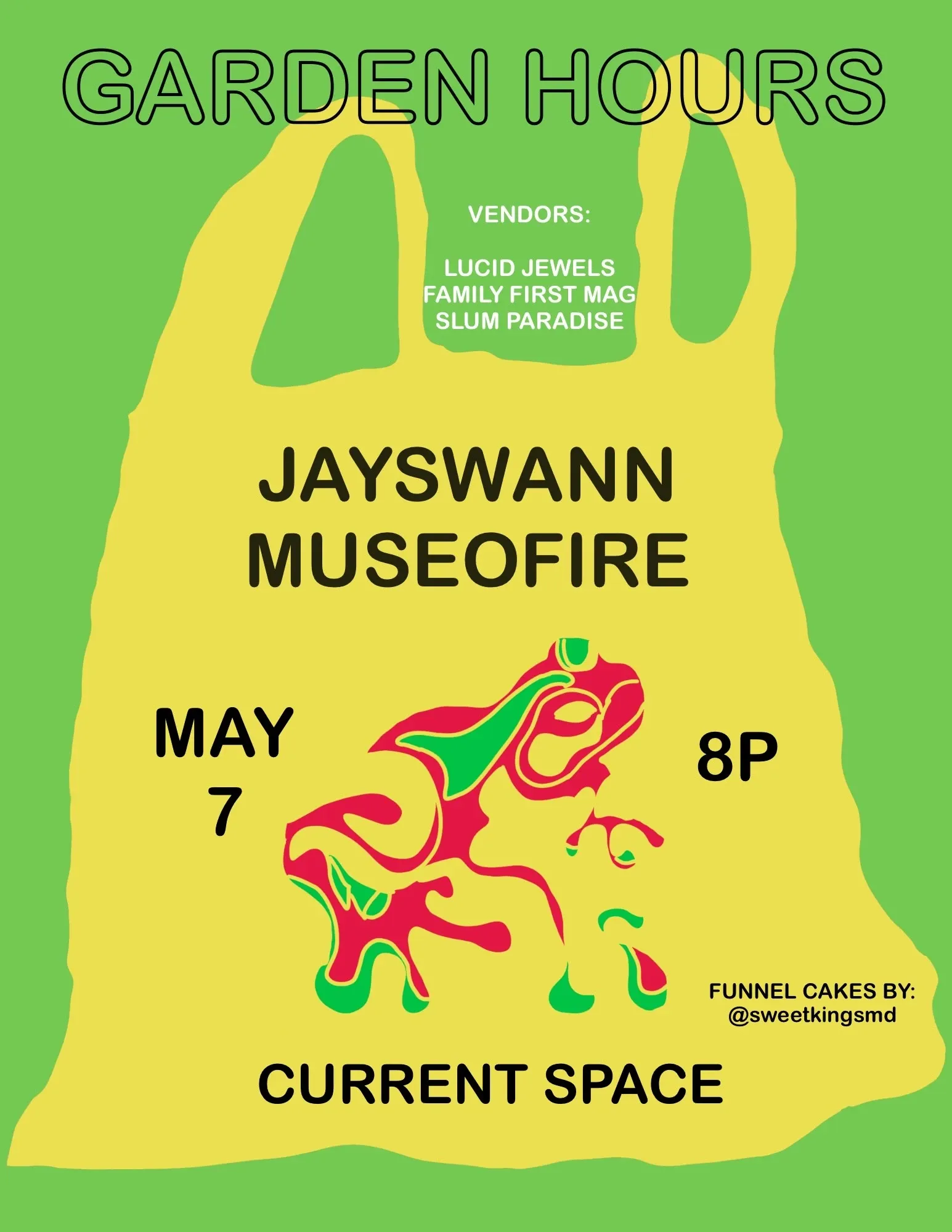Garden Hours event poster