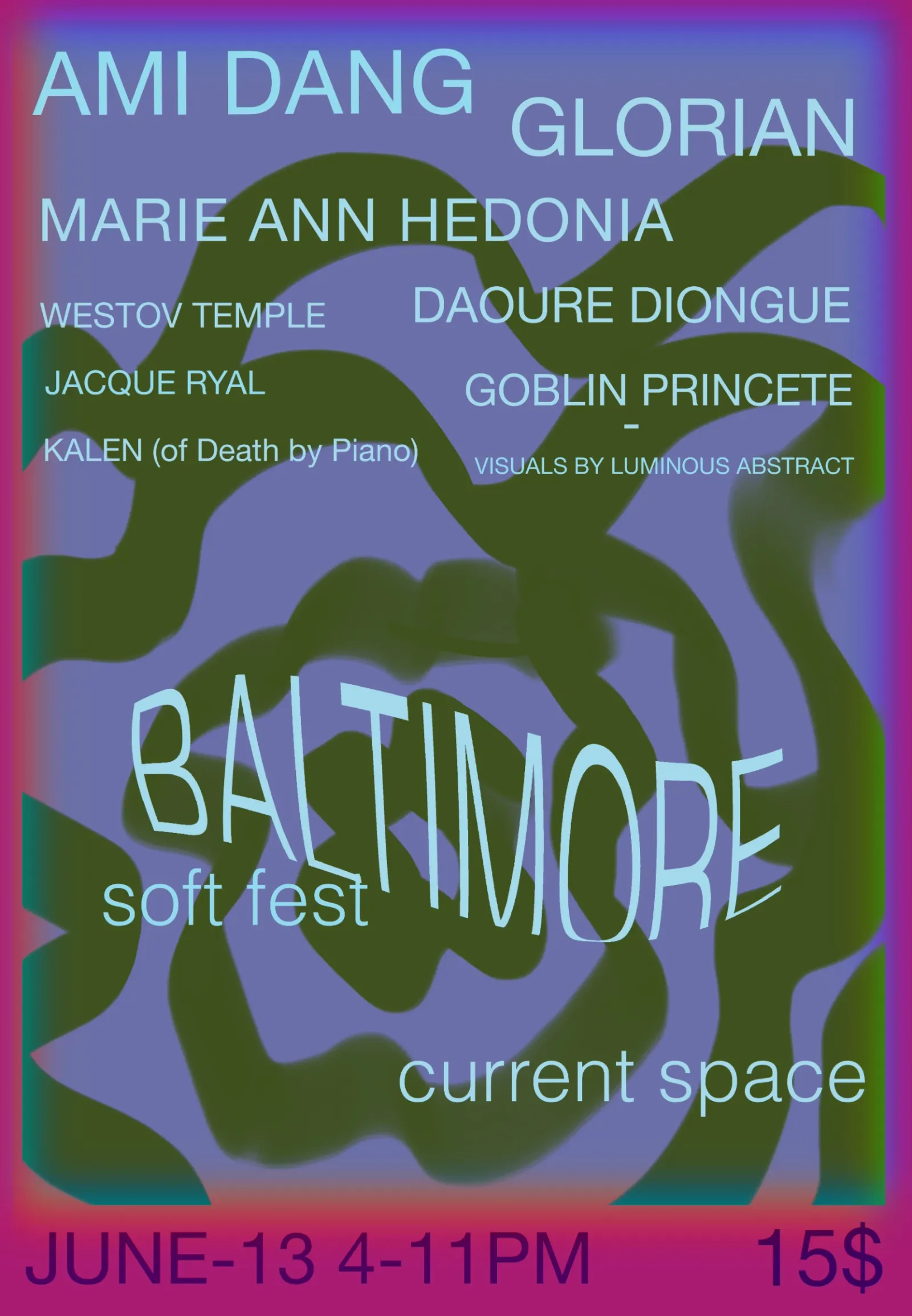 Baltimore Soft Fest event poster