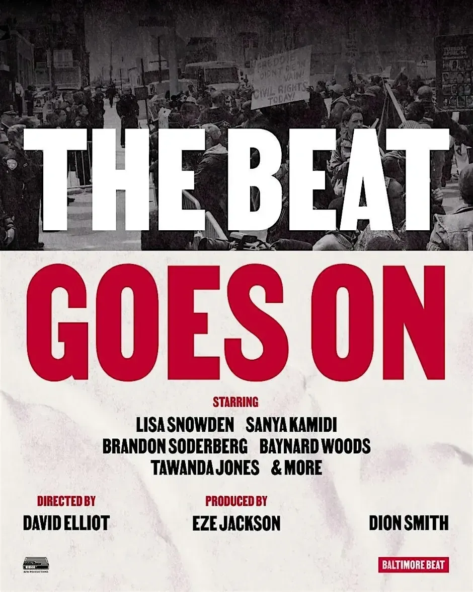 Outdoor Screening: “The Beat Goes On: The Story of Baltimore Beat” event poster