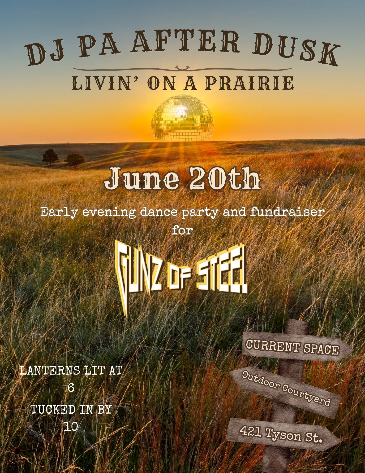 DJ Pa After Dusk event poster