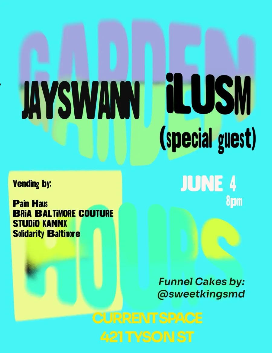Garden Hours event poster