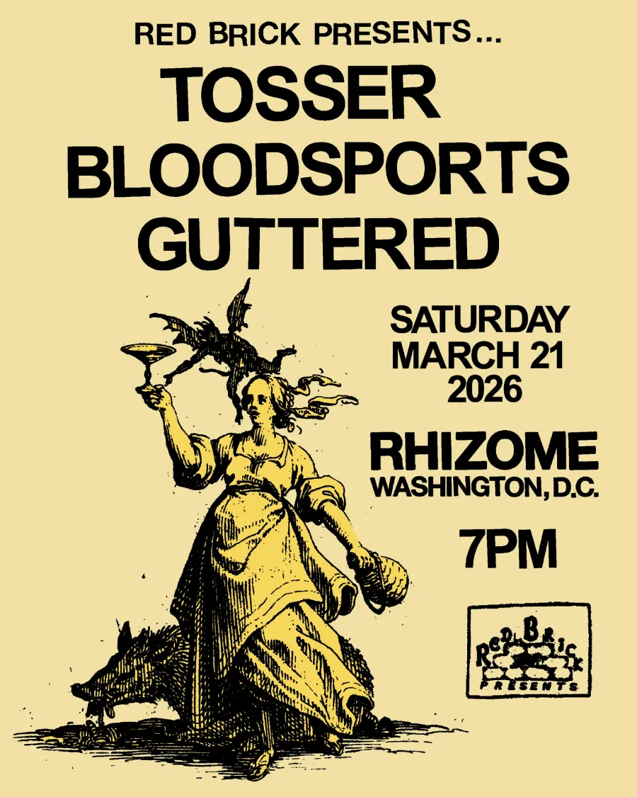 Pools - Sat, Mar 21 - Tosser / Bloodsports / Guttered by Rhizome DC