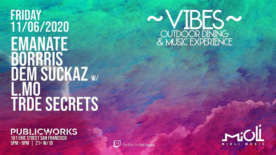 Mioli Music Presents... Vibes event poster