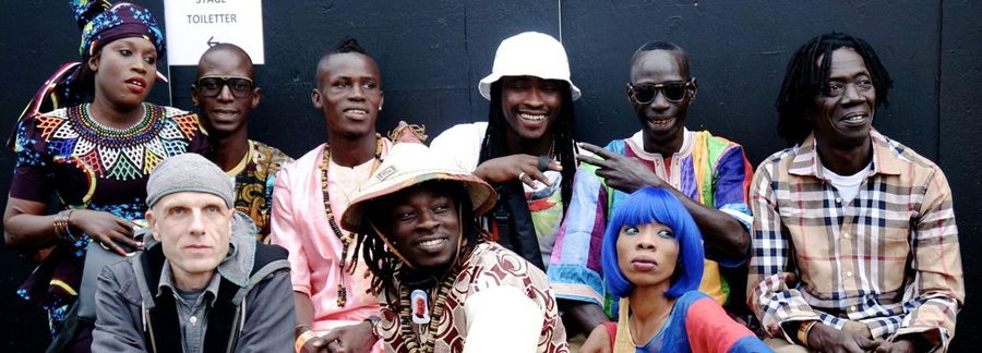 Mark Ernestus' Ndagga Rhythm Force event poster
