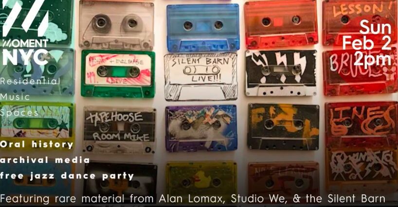 MOMENT NYC Presents NYC Residential Music Spaces event poster