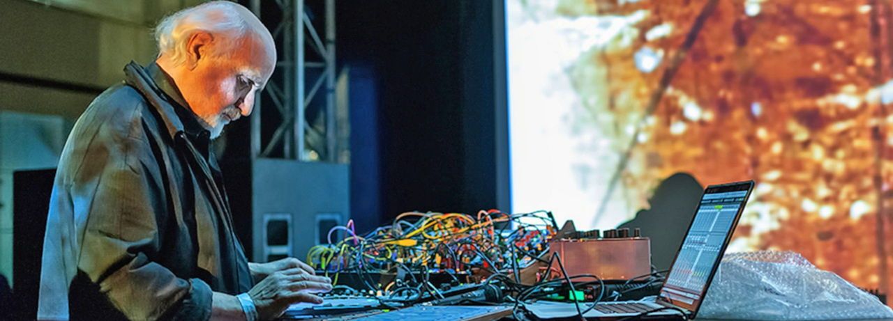 Morton Subotnick “Silver Apples of the Moon Revisited” Live at Recombinant Festival event poster