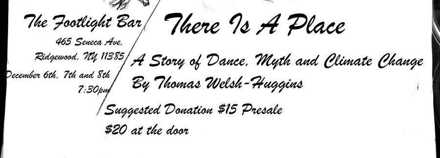 There Is a Place event poster