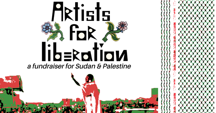 Artists for Liberation event poster