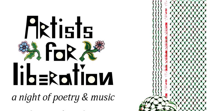 Artists For Liberation event poster